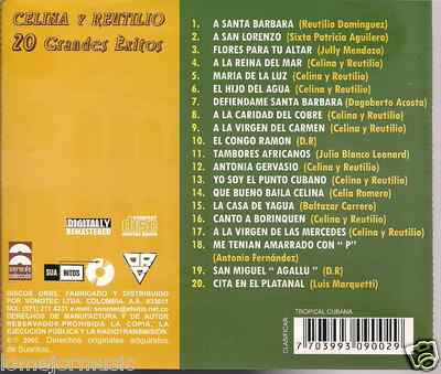 RARE salsa CD CELINA & REUTILIO yo soy el punto cubano CANTO A BORINQUEN rumba