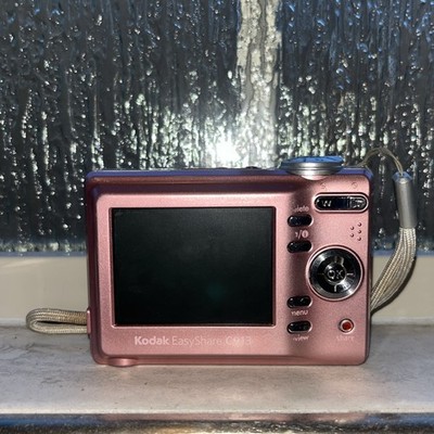 Kodak EasyShare C913 7MP Digital Camera Pink Tested W/Batteries