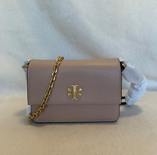 Tory Burch Kira Convertible Beige Leather Chain Strap MINI Crossbody Bag - NWD