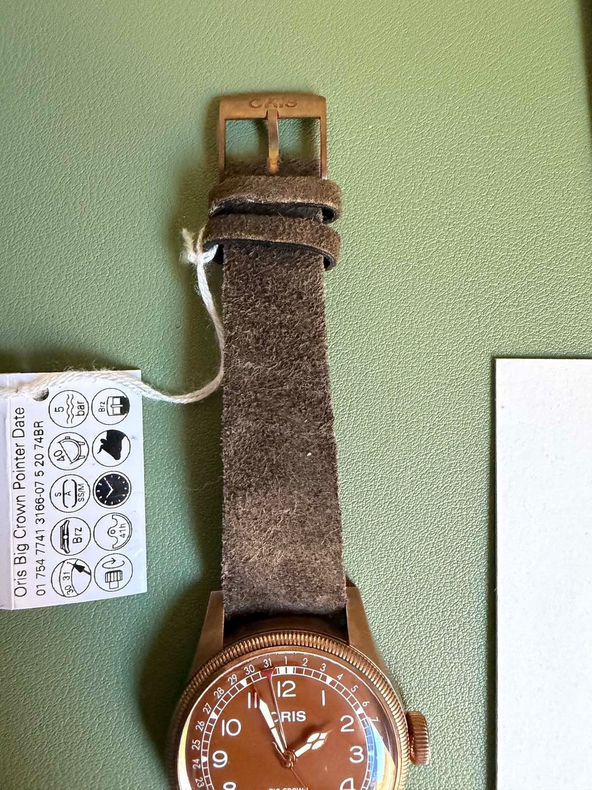 Oris Big Crown Pointer Date Automatic Brown Dial … - image 15