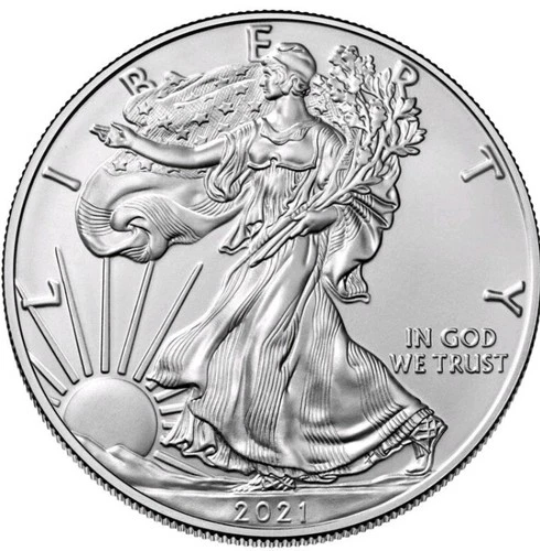 lot of 2 -  1oz Silver Liberty Eagles BU