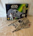Star Wars Power Of The Force Expanded Universe Airspeeder With Pilot Figure MINT — photo 1