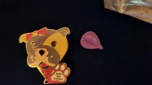 2025 "BELLA THE BULLDOG" AIBF Special shape hot air balloon pin S/H COMB.