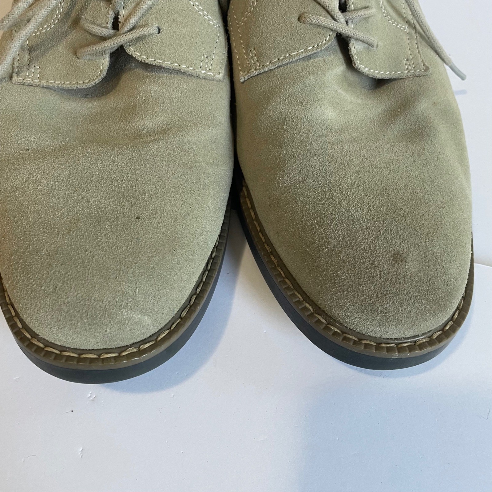 SAOLA G.H. Scarpe eleganti Oxford Bass & Co. Pasadena da uomo in pelle scamosciata stringate preppy