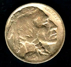 1913 Type 2 Philadelphia Mint Buffalo Nickel Key Date