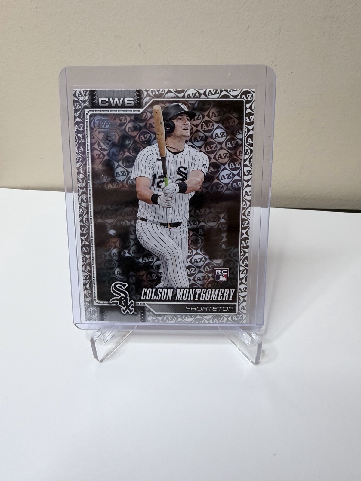 2026 Topps Series 1 Spring Training Parallel #157 Colson Montgomery RC White Sox