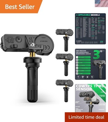 Enhanced Safety 315Mhz TPMS Sensor Set for GM Brands - Long-Lasting & Reliable