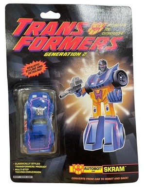 Transformers Generation 2 AUTOBOT SKRAM Vintage 1992 Hasbro Sealed