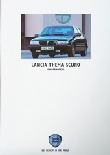 Lancia Thema Scuro 199? Prospekt Brochure Catalogue Broszura Folleto