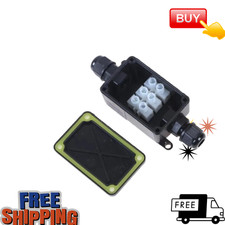 WATERPROOF JUNCTION BOX IP66 IP68 CASE ELECTRICAL CABLE WIRE CONNECTOR OUTDOOR