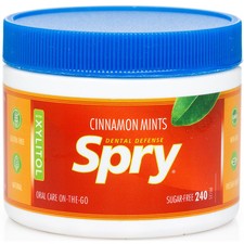 240 Count Sugar Free Cinnamon Hard Candy Xylitol Mints for Fresh Breath