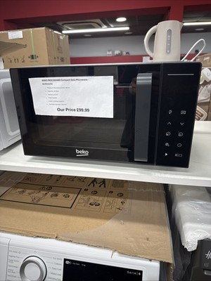 Beko MOC20240G 800 Watt 20 Liter freistehende Mikrowelle graphit