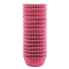 300 PCS Pink Mini Foil Cupcake Liners, Thanksgiving Muffin Paper Baking Cups