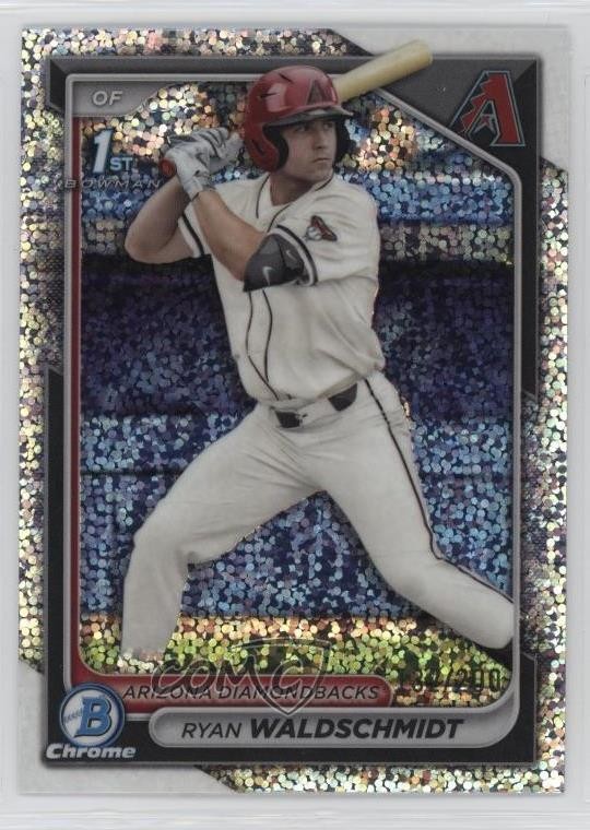 2024 Bowman Draft Chrome Sparkle Refractor /200 Ryan Waldschmidt #BDC-18 b6y