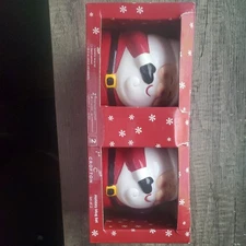 Crofton Santa Claus Holiday Mug Set NIB