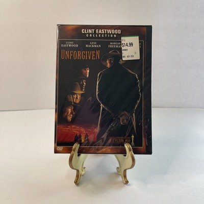 Unforgiven (1992), Eastwood, Hackman, Freeman, New and Sealed