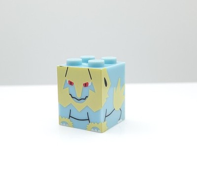 Pokemon Manectric 1'' figure mega blok block toy Japan megablok mini
