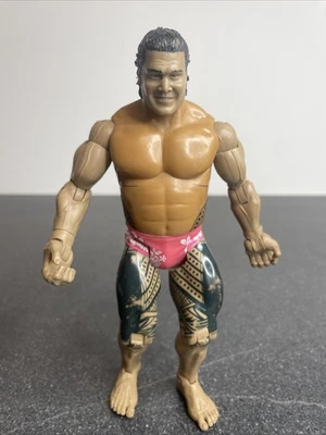 Rare 2004 Jakks WWE Classic Superstars High Chief Peter Maivia Wrestling Figure - Photo 1/4