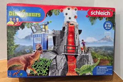 Schleich Dinosaurs 42564 Große Vulkan-Expedition Spielfigur-Set Dinosaurier 4806