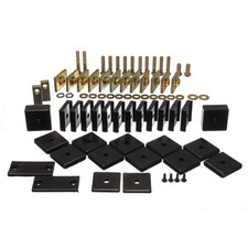 Toy Land Cruiser Bodymount Set - Black for Toyota Land Cruiser 8.4104G