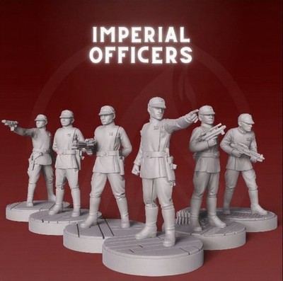 Star Wars Legion Miniatures - Imperial Galactic Officer Squad