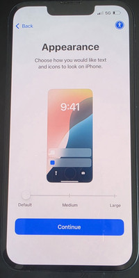 Apple iPhone 13 Blue 128GB Unlocked 6.1'' 12MP Camera 6GB RAM A2161 Used