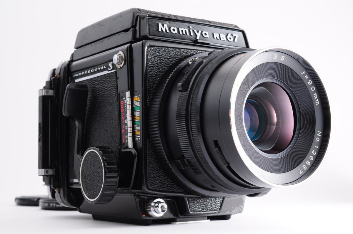 Optics NEAR MINT** Mamiya RB67 Pro S + Sekor C 90mm f/3.8 +