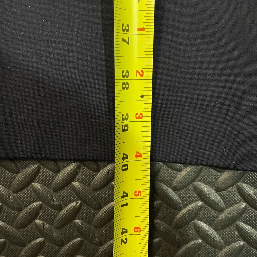 Tory Burch Sonia Navy Belted Pencil Dress Short Sleeve Boat Neck Stretch Knit L thumbnail 9