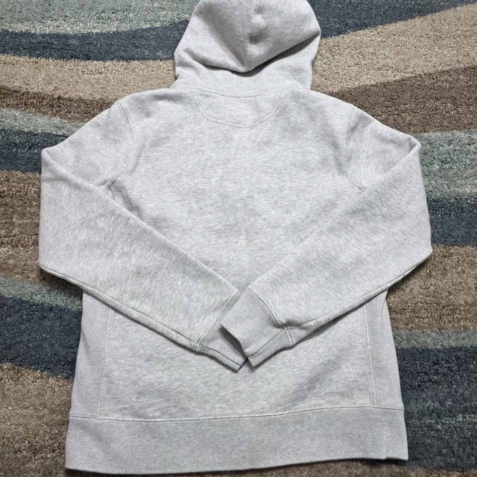 Ralph Lauren Sport Full Zip Hoodie Women’s M Gray Pink Pony Logo Sweatshirt - Image 3 of 4