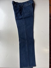 Vintage Wrangler Jeans Mens 36x34 Blue 13MWZ Made In USA Straight Leg Relaxed