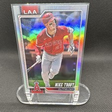 Topps 2026 Series One 75th Anniversary Parallel Mike Trout #350 LA Angels