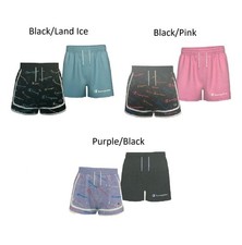 Champion Girl's 2-Pack 2.5" Inseam Active Elastic Waist  Drawstring Shorts