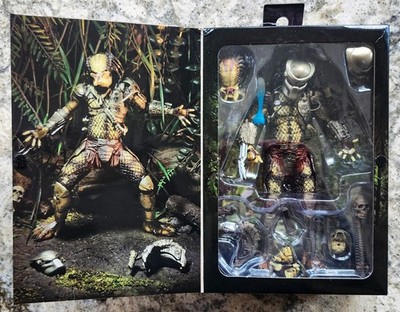 NECA Reel Toys Jungle Hunter Predator 7'' Action Figure - Complete In Box