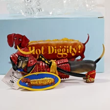 Westland Hot Diggity Dog"Samurai"Dachshund!# 16474. ORIGINAL BOX AND TAGS!!