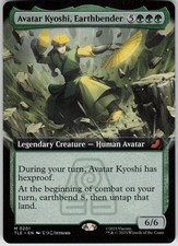MTG Avatar Kyoshi, Earthbender (Extended Art) Normal NM Avatar: The Last Magic