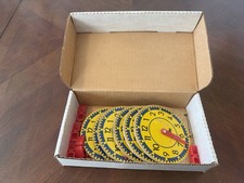 VINTAGE JUDY INSTRUCTO MINI CLOCK ORIGINAL Carson Dellosa Set Of 7
