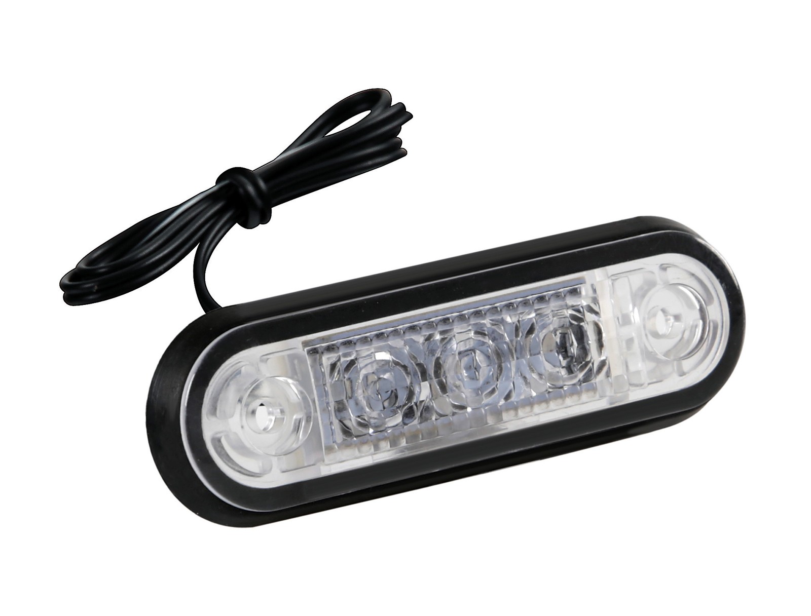 Set 20 pz, luce ingombro - 3 Led - 12/24V - Bianco