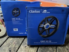 Clarion CMGP-101-SG 10-inch Premium Marine Subwoofer Grille 2 