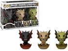 Funko Pop! Vinyl: Game of Thrones - Drogon, Viserion, & Rhaegal- 3 Pack 15%off