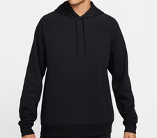 Nike Men's Dri-FIT UV Pullover Performance Hoodie NWT Black FZ0969 010 Pick Size