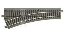 ROCO 61140 - Scambio sinistro geoLINE, lunghezza 200 mm, 22,5° Scala H0 1:87