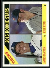 2015 Topps Heritage #107 2015 Rookie Stars (James McCann / Kyle Ryan) 3B