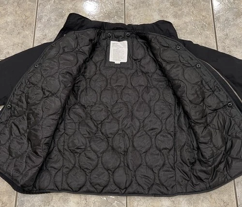Rothco M-65 Field Jacket Mens XL Black Military Hooded Quilted Liner EXCELLENT image 11