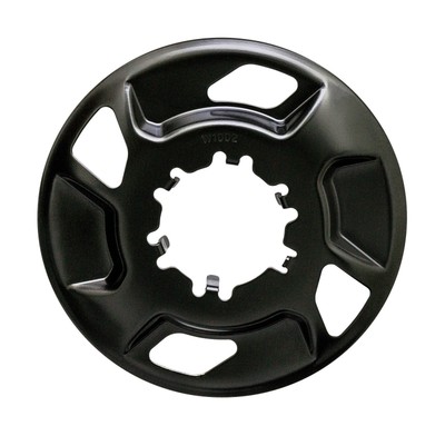 FSA Unisex W1126 chainguard, Black, 18T-20T UK