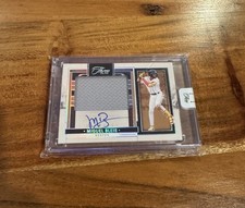 Miguel Bleis 2024 Panini Three and Two Holo Silver /49 Auto RPA Patch Rookie RC