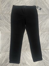 NWT Tommy Hilfiger Womens Black Slim Heritage Chino Pants Size 4