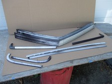 1984 1985 1986 1987 Cutlass Supreme Brougham Vinyl Top Exterior Trim 8 Pieces