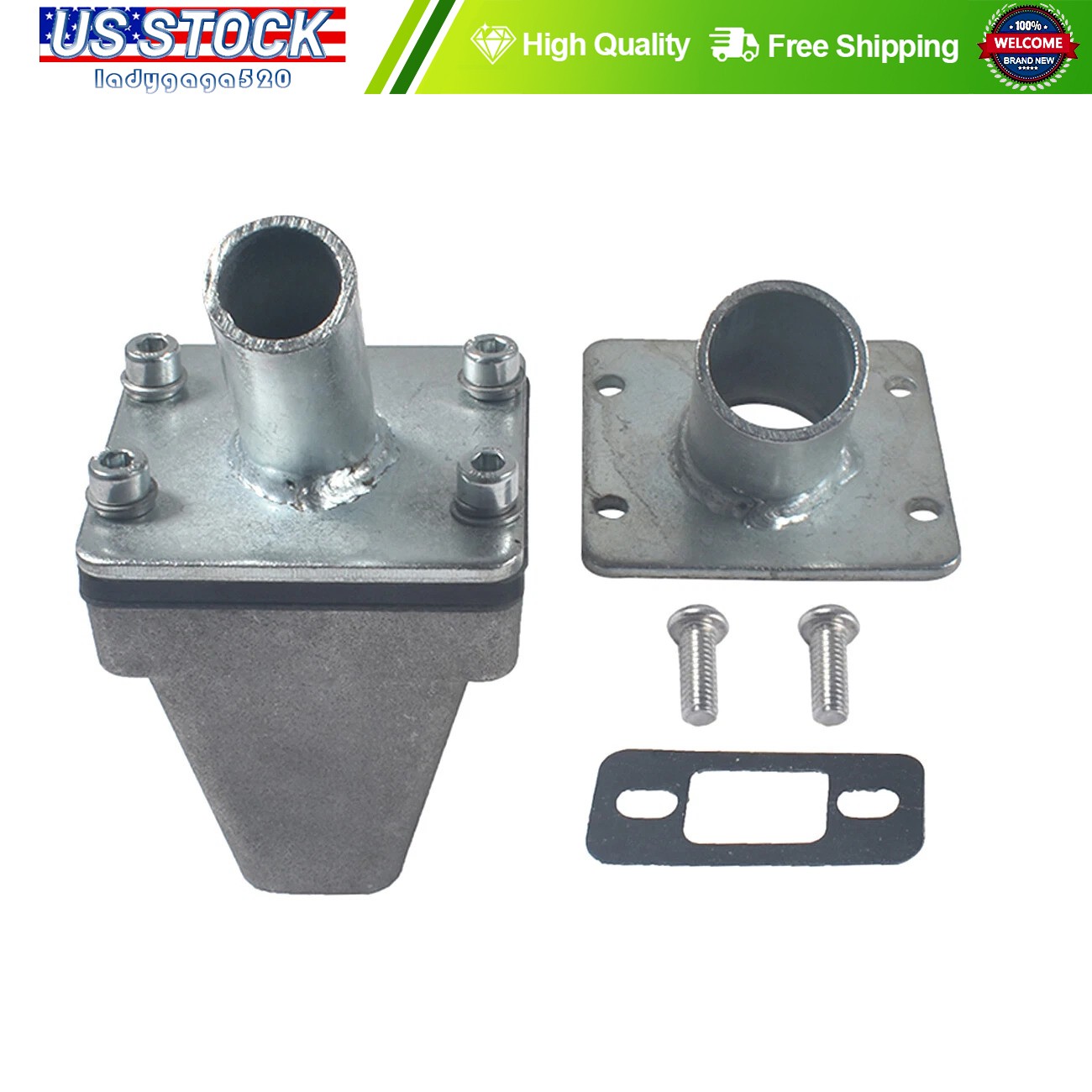 2 in1 Racing Reed Valve Kit 19 25mm inlet for 32-40mm Intake 80CC Motorized Bike