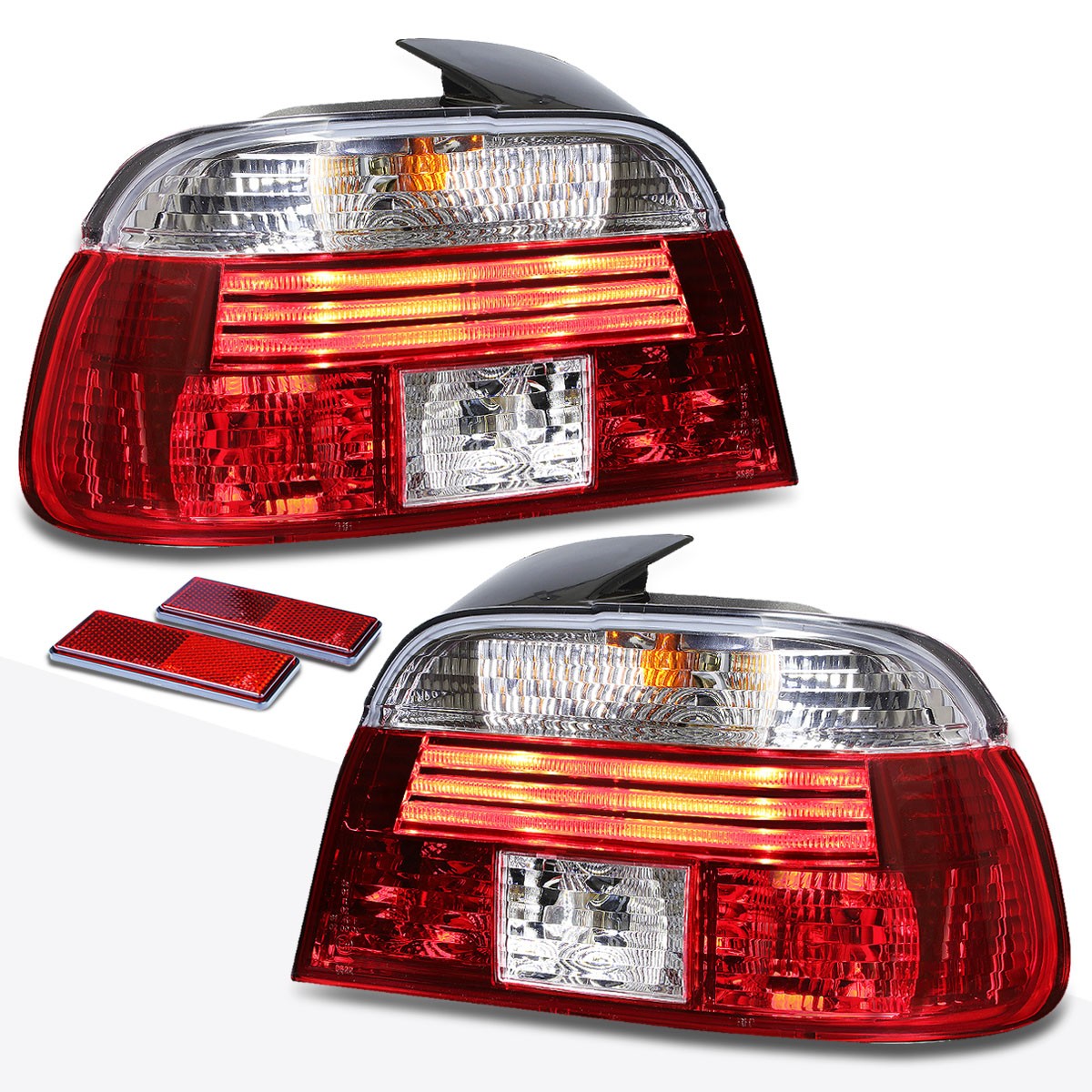 BMW E39 テールランプ Amazon.com: BMW E39 5-Series 97-03 LED Tail Lights - Red