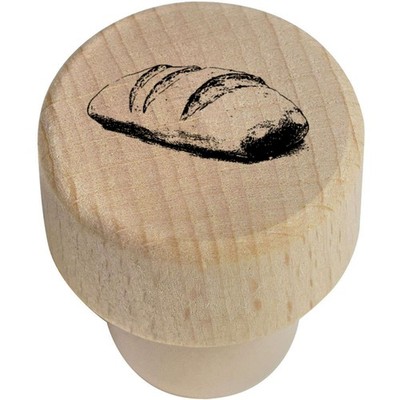 Flaschenverschluss/Korken aus Holz 19 mm ''Backenes Brot'' (BS00029849)
